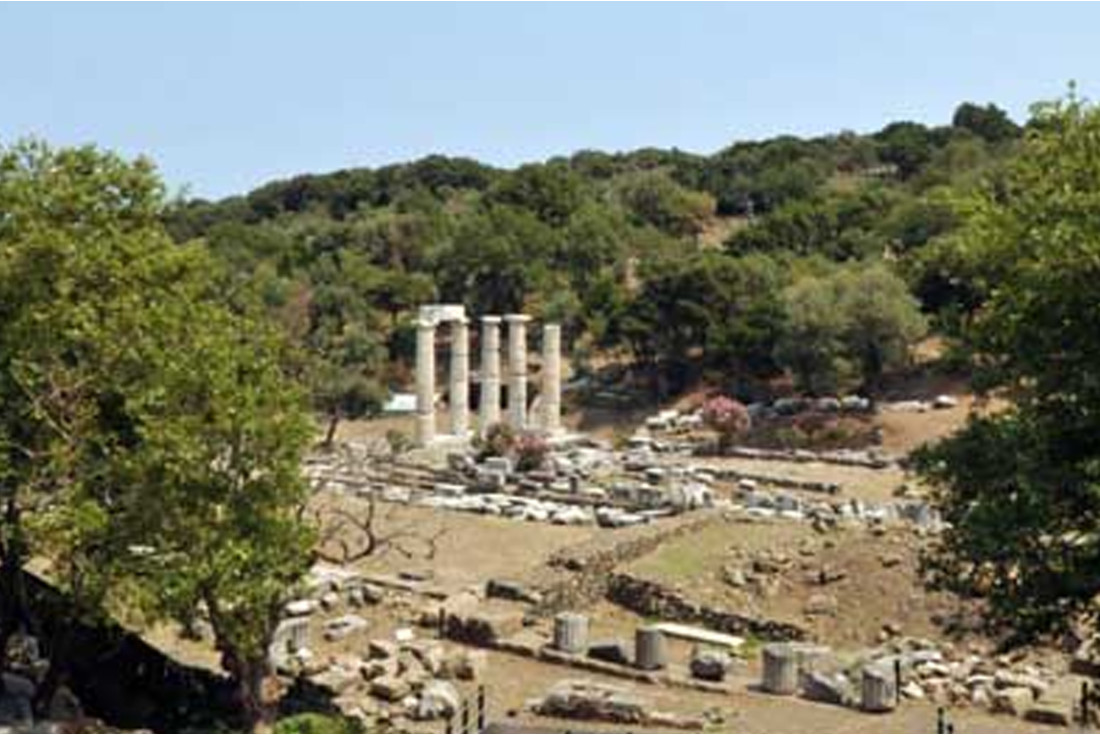 Greece sanctuary of the great gods